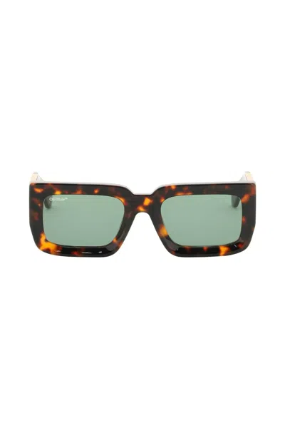 OFF-WHITE BOSTON RECTANGULAR FRAME SUNGLASSES