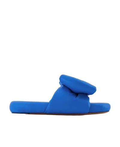 OFF-WHITE OFF-WHITE BOW DETAILED SLIP-ON SANDALS