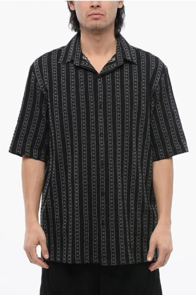 OFF-WHITE Bowling Shirt with Embroidered ARROW