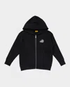 Off-white Black Sweatshirt With Arrow Spray Print In Black White