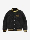 Off-white 'arrow Sketch' Nylon Bomber Jacket Kids In Black