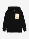 Off-white Big Label Hoodie In Black