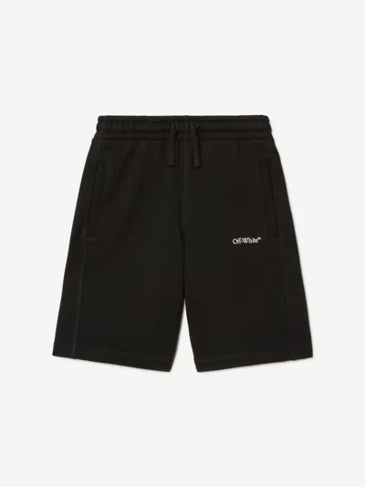 Off-white Kids' Boys Bookish Diag Sweat Shorts