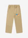 OFF-WHITE BOYS CAMOUFLAGE LOGO CARPENTER TROUSERS