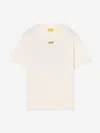 Off-white Boys Diagonal Splat T-shirt In White
