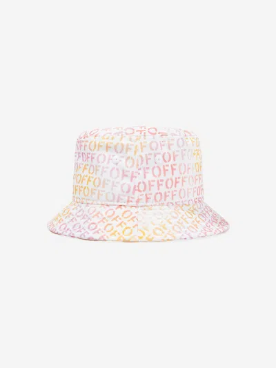 OFF-WHITE BOYS OFF STAMP BUCKET HAT