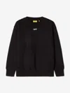 Off-white Kids Felpa Off Stamp In Black