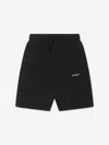 Off-white Rubber Logo-print Cotton-jersey Shorts 4-12 Years In Black