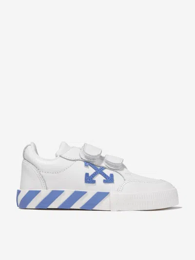 Off-white Boys Vulcanized Velcro Strap Trainers Eu 36 Uk 3 By Childsplay Clothing