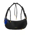 Off-white Off White Women Black Leather Shoulder Bag In Black