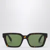 Off-white Branson Havana/green Sunglasses