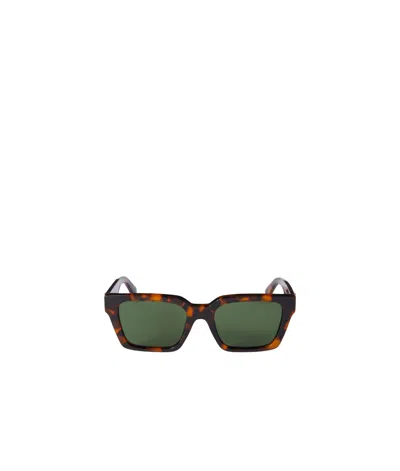 Off-white Branson Tortoiseshell-effect Sunglasses In Green