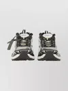 Off-white Sneakers With Detachable Zip Tie And Mesh In Multi