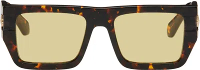 OFF-WHITE BROWN CHESTER SUNGLASSES