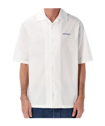 OFF-WHITE OFF-WHITE BRUSH ARROW BOWLING SHIRT