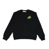 Off-white Brush Arrow Crewneck Sweatshirt Black In Xxl