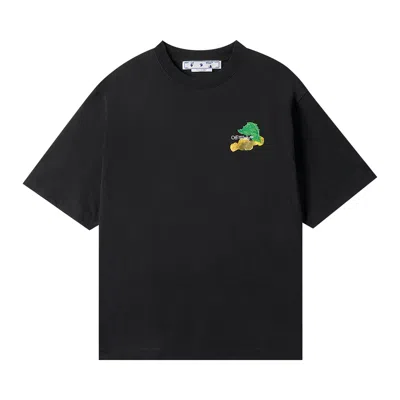 Pre-owned Off-white Brush Arrow Over Skate Short-sleeve Tee 'white/multicolor'