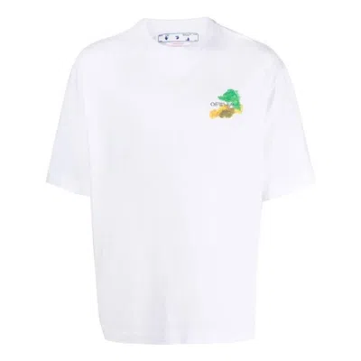 Off-white Brush Arrow Over Skate Ss23 Tee