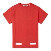 Off-white Brushed Diagonal S/s T-shirt In Red