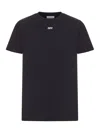 Off-white Black T-shirt With Arrow Print In Black