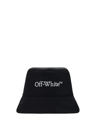 OFF-WHITE BOOKISH BUCKET HAT
