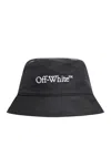 Off-white Ny Logo Bucket Hat In Black White