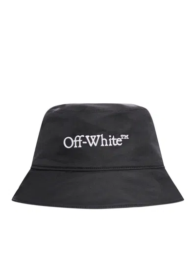Off-white Bucket Hat In Black