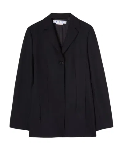 Off-white Buckle Light Wo Relaxed Jkt Black No Col