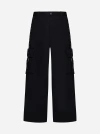 OFF-WHITE BUCKLES COTTON CARGO PANTS