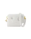 Off-white Burrow Leather Bag In White