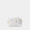 Off-white Burrow Leather Bag In White