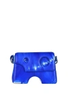 Off-white Off White Burrow 22 Shoulder Bag In Blue
