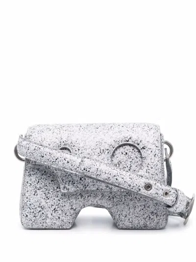 Off-white Burrow-22 Shoulder Bag In Grau