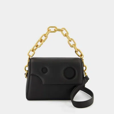 Off-white Burrow 24  Hobo Bag In Black