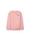 Off-white Butterfly Arrow Sweatshirt In Pink