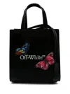 Off-white Butterfly Bookish Bag In 黑色