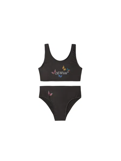 OFF-WHITE BUTTERFLY BOOKISH BIKINI