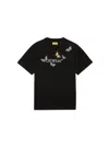 Off-white Black T-shirt For Girl With Logo In Black