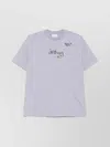 Off-white Butterfly Embroidered Crew Neck T-shirt