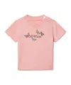 Off-white Butterfly T-shirt In Pink