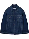 Off-white Button-fastening Denim Jacket In Blue