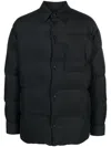 Off-white Off White Men Black Polyester Down Jacket In 黑色