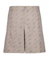 Off-white Logo-print Shorts In Neutral