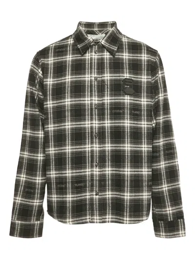 Pre-owned Off-white Button-up Shirt In Black