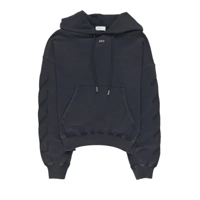 Pre-owned Off-white Bw St. Matthew Over Hoodie 'black/grey'