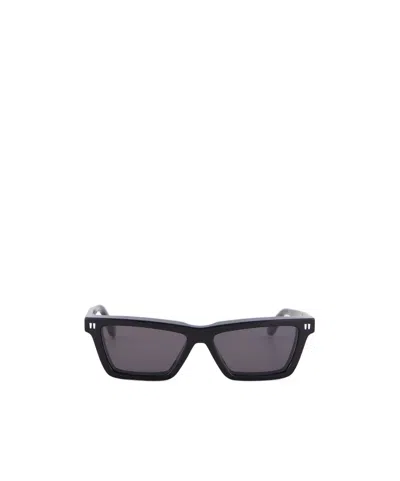 Off-white Cambridge Rectangle Sunglasses In Black