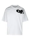 OFF-WHITE SHARED WHITE COTTON T-SHIRT