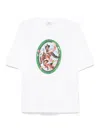 Off-white Off White Men Fresco Oval T-shirt In White