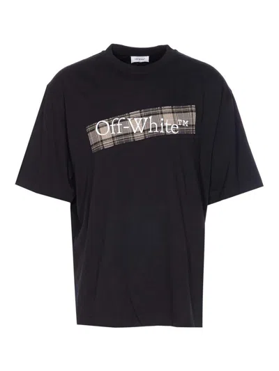 OFF-WHITE FLANNEL DIAG SKATE T-SHIRT