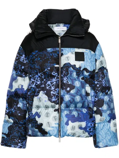 OFF-WHITE CAMO DOWN JACKET